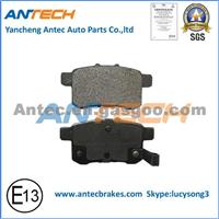 WVA24435 Top Quality Semi-Metallic T1733 Brake Pad For HONDA/ACURA