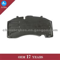 Image For WVA29171 BPW TRUCK BRAKE PAD OEM09.801.06.95.0 WVA29171 BPW TRUCK BRAKE PAD OEM09.801.06.95.0