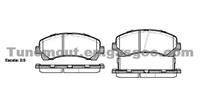 Supply E-Mark Disc Brake Pad Kit Use For IISUZU 8-97947-466-0