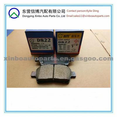 Brake Pad D822