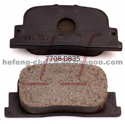 High Quality Semimetallic Rear Brake Pad For Lexus Toyota Camry Parts For 04466-32030