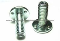 China Auto Fastener Steel Three Spot Weld Screw Round Head Weld Screw