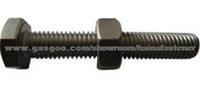 China Auto Fastener Carbon Steel And Stainless Steel Assembled Hex Bolt With Nut