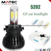 China Car Bulb 2PCS Hi-Power White H16 5202 4 Chips H4 H3 LED Headlight For Car Fog DRL Day Lights