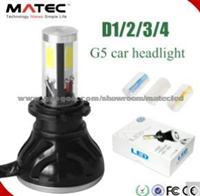 China Car Bulb G5 Auto LED Headlamp Headlight Kit Bulb Light 12V/24V 6000k White