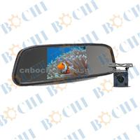 5 Inches HD Screen Slim Rearview Mirror Monitor