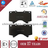 Lexus Toyota D1303 Non-Asbestos Brake Pad