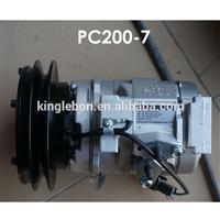 
PC200-7 20Y-979-6121 Ac Compressor Air Conditioning Compressor For Excavator Truck
