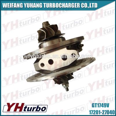 GT1749V Turbo core 17201-27040 CHRA for TD with Engine 1CD-FTV