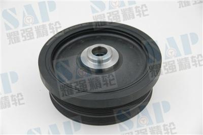 Auto Parts Harmoni Vibrator Crankshaft Pulley VIBRATION DAMPER for BMW E E46 E90 320D E91 5 E60 E61 520D M47N OE