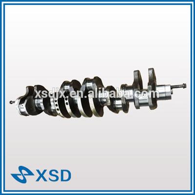 Best quality MercedesBenz truck engine spare parts forged steel crankshaft