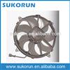 High performance fans for auto bus engine cooling system