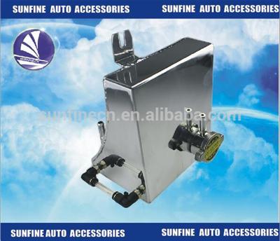 UNIVERSAL POLISHED RADIATOR COOLANT OVERFLOW TANK FOR ss13