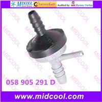 
OEM 058 905 291 D 058905291D Air Injection Pump check valve
