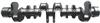 engine parts for 6HK1 8943963734 engine crankshaft