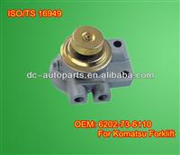 
FUEL FILTER COVER/PRIMER OEM: 6202-73-6110 FOR Forklift Truck FD25-11 FD30-11 4D95 6D95 Engine
