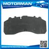 
MOTORMAN 1 Year Warrantee comfortable car accessories motorcycle brake pad WVA29061 for BENZ
