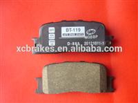 
toyota brake pad for lexus ,cherry ,and camry , highlander
