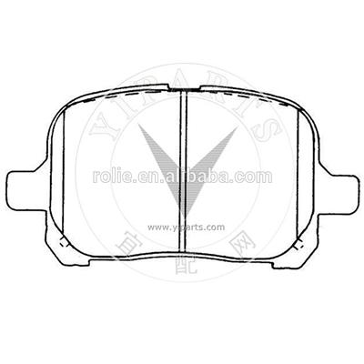 TOYOTA Avalon Camry Solara ES300 RX300 AKB auto brake pads A465k D707 OEM 04465-33130/0446548060