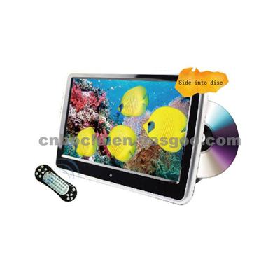 10.1 Touch Screen Headrest DVD Player With Side Into Disc