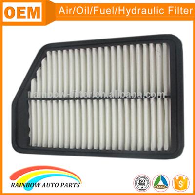 Black plastic framed 28113-3X000 auto air filter for HYUNDAI Elantra