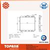 TOPASIA COPPER RADIATOR USED FOR Delta Manual V98 V99 V116 V118 V119 OEM:16400-87356 SIZE:480*418*48