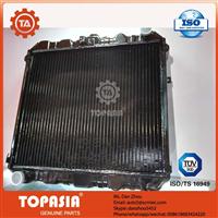 
TOPASIA COPPER RADIATOR USED FOR Delta Manual V98 V99 V116 V118 V119 OEM:16400-87356 SIZE:480*418*48
