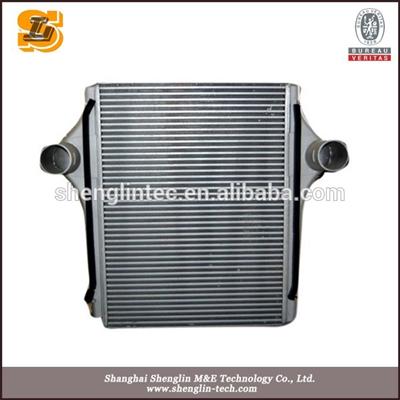 customized plate fin type aluminium water to air intercooler core