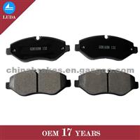 WVA29192 Top Quality Semi-Metallic GDB1698 Brake Pad For DODGE