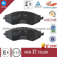 Less Metal Brake Pad For D1035 S4510019 CHEVROLET