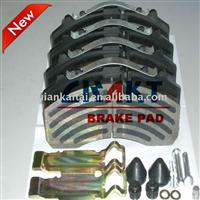 
man truck brake pads for mercedes WVA29087
