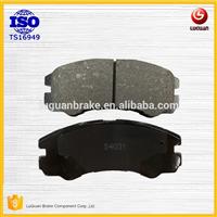 
carbon fiber Disc brake pads no noise manufacture auto spare parts
