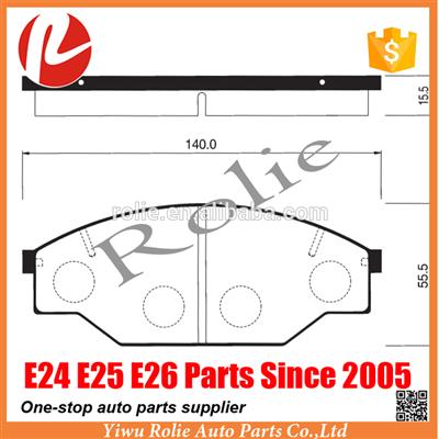 Brake pads SP1121 TOYOTA Hilux Pickup 2WD TARO D438 04465-YZZ56 04491-35200