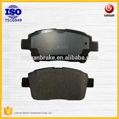 carbon fiber Disc brake pads low dust manufacture auto spare parts