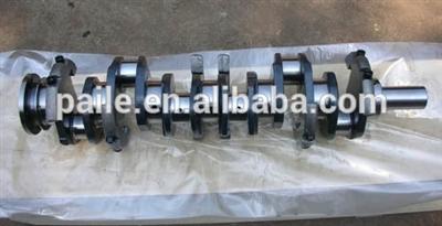 Forged steel crankshaft and ductile cast iron for engine model IFA W50