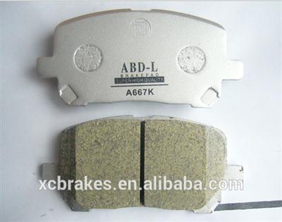 auto brake pad 100% no noise with competetive price for TOYOTA Camry