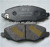 
Hot sales of South American automotive disc brake pads automotive parts semi-metallic formula brake
