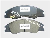 
TOP quality auto semi-metal brake pads 58101-2FA10

