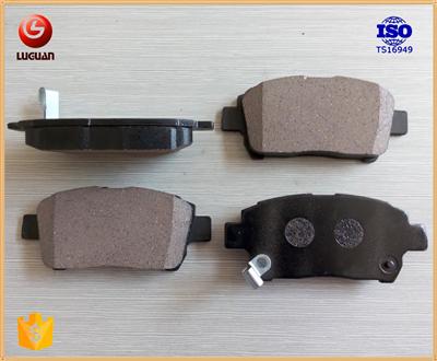BYD F3/FAW TIANJIN VELA ceramic brake pads manufacture A-634WK/D2183M/04465-17100