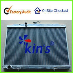 complete aluminum radiator for Nissan X-trail
