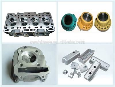 A319 aluminium die casting Cylinder head Gravity casting cylinder head Auto part cylinder head