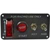Racing Car 12V Ignition Illuminate Switch Panel Engine Start Push Button Toggle