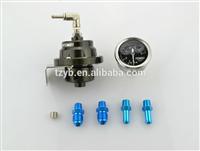 
Adjustable Fuel Pressure Regulator with Pressure Gauge