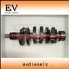 Forged Steel Isuzu 3KR2 Crankshaft For Mini Excavator