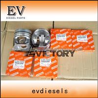 Hino Truck Engine N04C N04CT Piston And Piston Ring Set