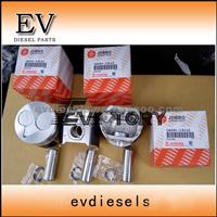 D1703 Piston Kit Include Pin And Clip For Kubota Tractor