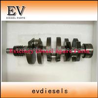 Forged Steel Isuzu 3KR2 Crankshaft For Mini Excavator