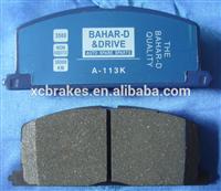 
A113K /D242 auto brake pad 100% no noise with competetive price for TOYOTA Camry 1983-1986
