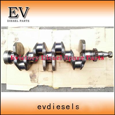 Forged Steel K4F Crankshaft For Mitsubishi Engine Excavator