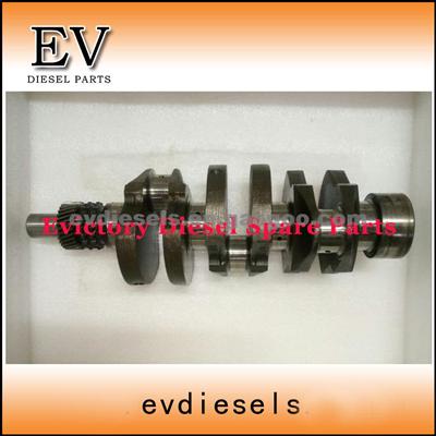 Forged Steel Isuzu 3KR2 Crankshaft For Mini Excavator